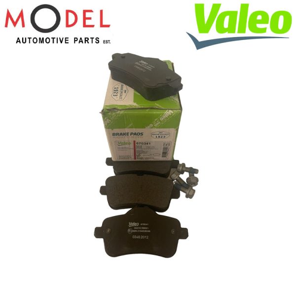 Valeo Rear Brake Pad for Mercedes-Benz 670341 / 0004206704 / 0074207720