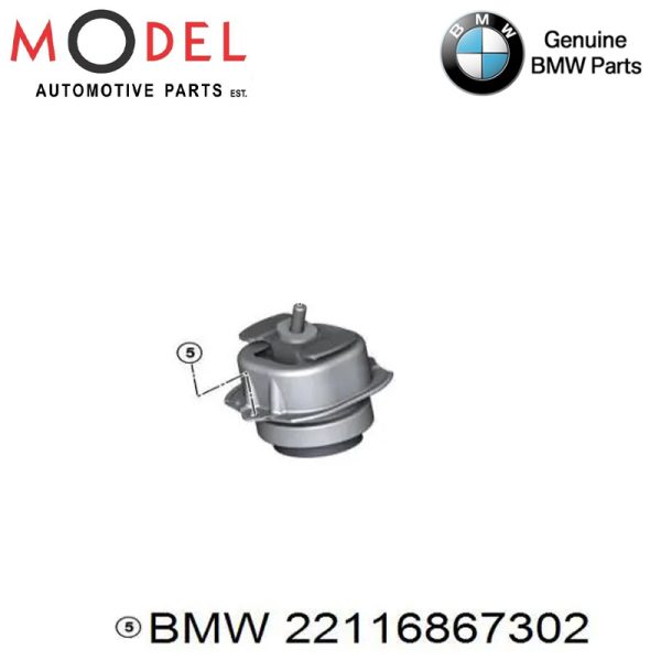 BMW GENUINE ENGINE MOUNTING  RH 22116867302