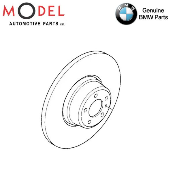 BMW GENUINE BRAKE DISC RR 34212228801