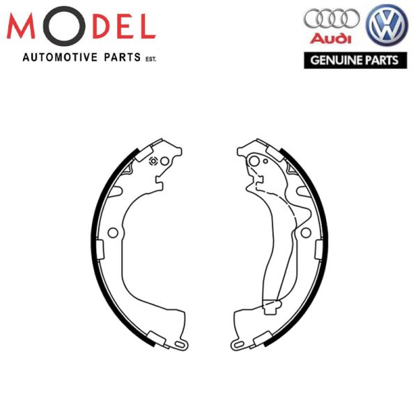 AUDI / VOLKSWAGEN GENUINE REAR BRAKE SHOE 2H0698525