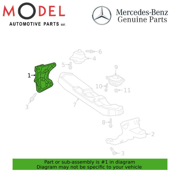 Mercedes-Benz Genuine ENGINE MOUNTING BRACKEYT 1772234600