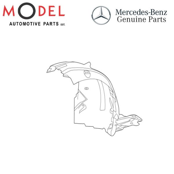 Mercedes-Benz Genuine TRIM, WHEEL ARCH 1906983200