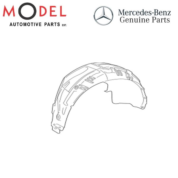 Mercedes-Benz Genuine TRIM. WHEEL ARCHRIGHT REAR WHEEL ARCH 1906983800