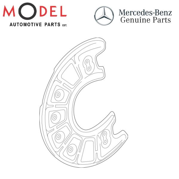 Mercedes-Benz Genuine BRAKE DISC COVER 2054210320