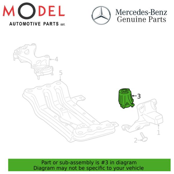 Mercedes-Benz Genuine ENGINE MOUNT 2132401300