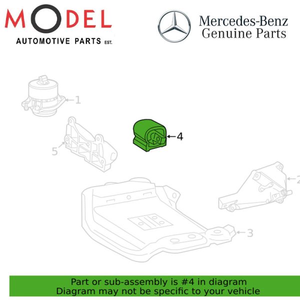 Mercedes-Benz Genuine TRANSMISSION MOUNT 2222401618