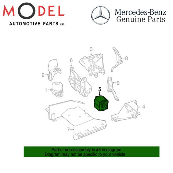 Mercedes-Benz Genuine ENGINE MOUNTING 2312400018