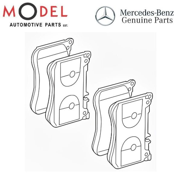 Mercedes-Benz Genuine BRAKE PAD FRT 0004203205