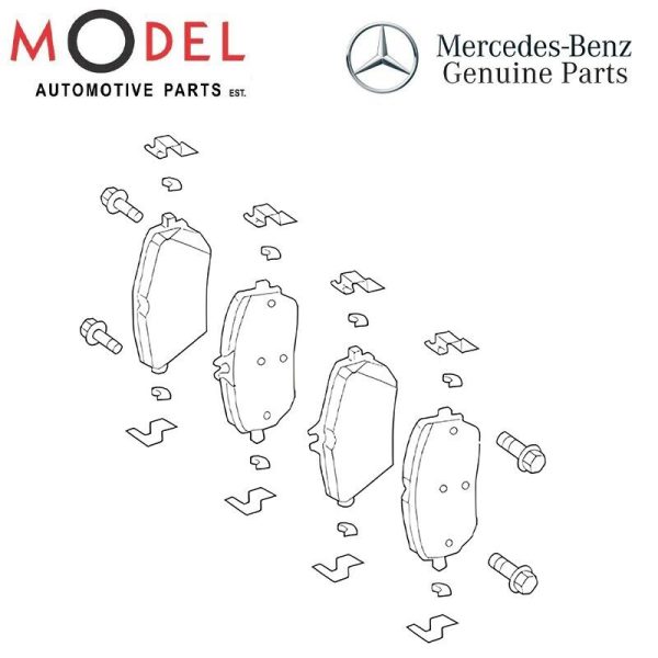 Mercedes-Benz Genuine BRAKE PAD 0004205904