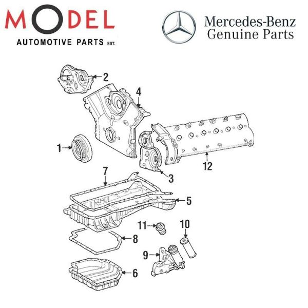 Mercedes-Benz Genuine CYLINDER HEAD COVER 1200101730