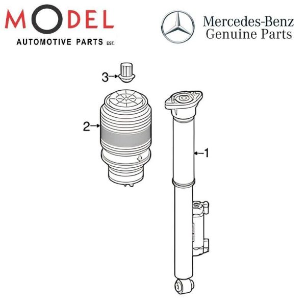 Mercedes-Benz Genuine AIR SPRING 43-2101 2053200725