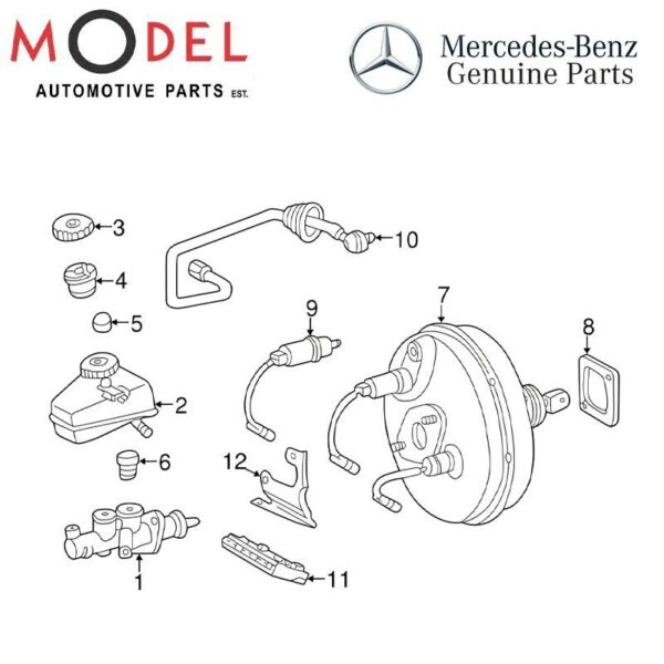 Mercedes-Benz Genuine B .M.CY 0054307201