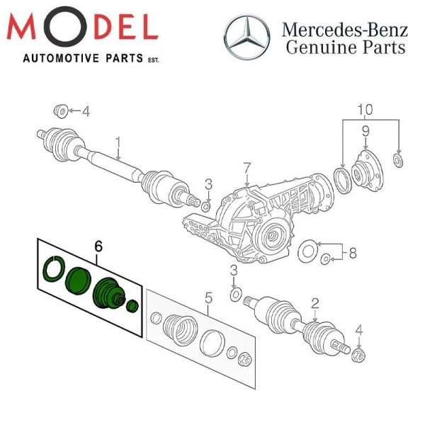 Mercedes-Benz Genuine AXLE BOOT 1633300185