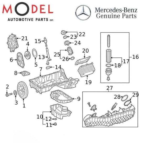 Mercedes-Benz Genuine CHIAN COVER 1770150100