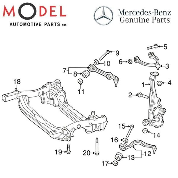 Mercedes-Benz Genuine CONTROL ARM LEFT 2053306106