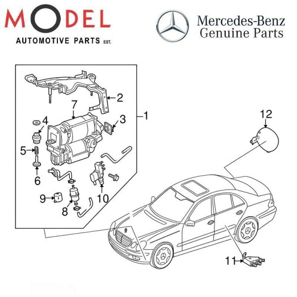 Mercedes-Benz Genuine BRACKET 2113201743