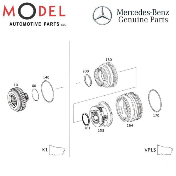 Mercedes-Benz Genuine Planetary Carrier - 2212701243