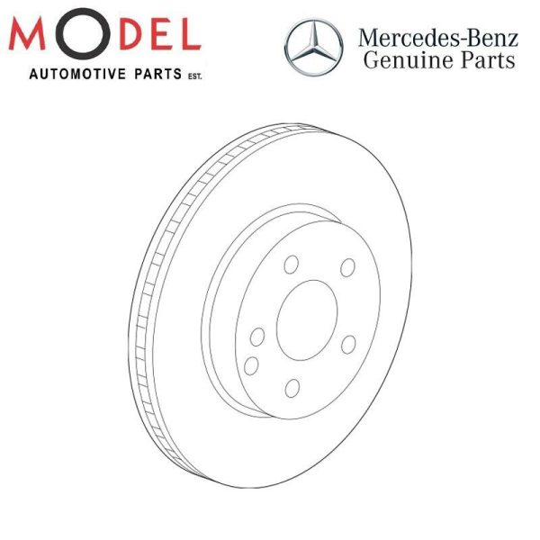 Mercedes-Benz Genuine BRAKE DISC 2234210000