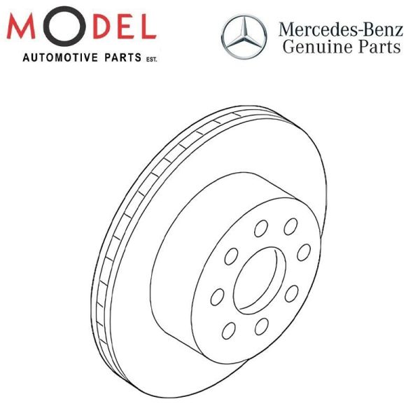 Mercedes-Benz Genuine BRAKE DISK VENTED 2234233300