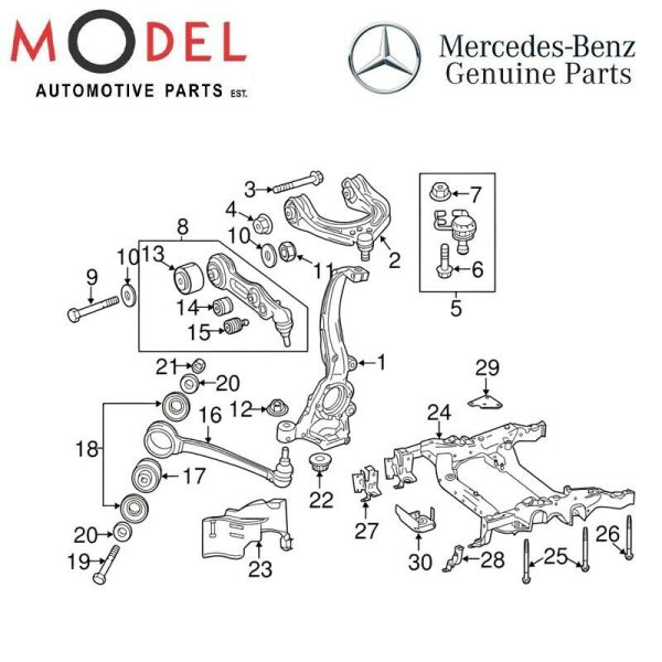 Mercedes-Benz Genuine CONTROL ARM ASSY 2313304400