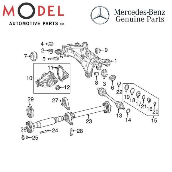 Mercedes-Benz Genuine CANTER MOUNT 2314100981