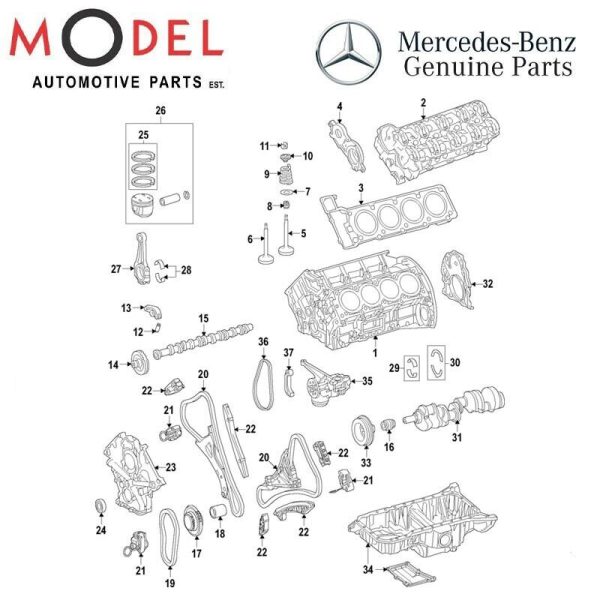 Mercedes-Benz Genuine CHAIN TENTIONER 2780500116