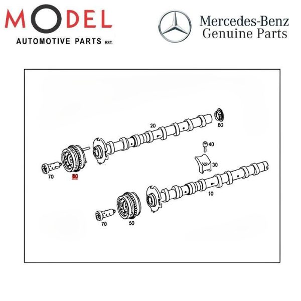 Mercedes-Benz Genuine CAMSHAFT ADJUSTER EXHAUST 2780501347